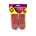 Колбаса Останкино Итальянская салями сырокопченая, 150 г, Россия