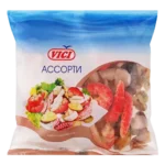 Ассорти из морепродуктов Vici сыро-мороженный, 400 г, Россия