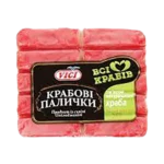 Крабовые палочки Vici с мясом натурального краба охлажденные, 250 г, Литва