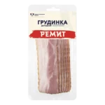 Нарезка в/к Ремит грудинка домашняя 150г в/у, Россия