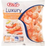 Креветки королевские очищенные Vici 41/50, 1000 г, Литва