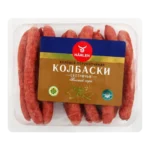 Колбаски Охотничьи Нәрлен Прима полукопченые, 1000 г, Казахстан