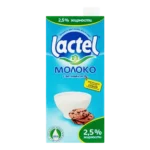 Молоко Lactel с витамином D 2,5% стерилизованное, 1000 мл, Казахстан