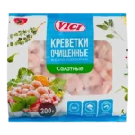 Креветки Vici очищенные варено-мороженые салатные, 300 г, Россия