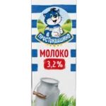 Молоко Простоквашино 3,2 % ультрапастеризованное, 950 мл, Россия