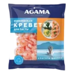 Креветки Agama королевские №4 для пасты очищенные, 300 г, Россия