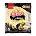 Лепешки Mission grill пшеничные 6 шт, 250 г, Россия