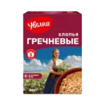 Хлопья Увелка гречневые, 400 г, Россия
