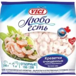 Креветки Vici очищенные 150/250, 300 г, Литва