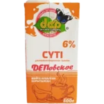 Молоко ультрапастеризованное Деповское топленое к чаю 6%, 500 мл, Казахстан