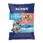 Креветки Agama королевская №8 очищенные, 850 г, Россия